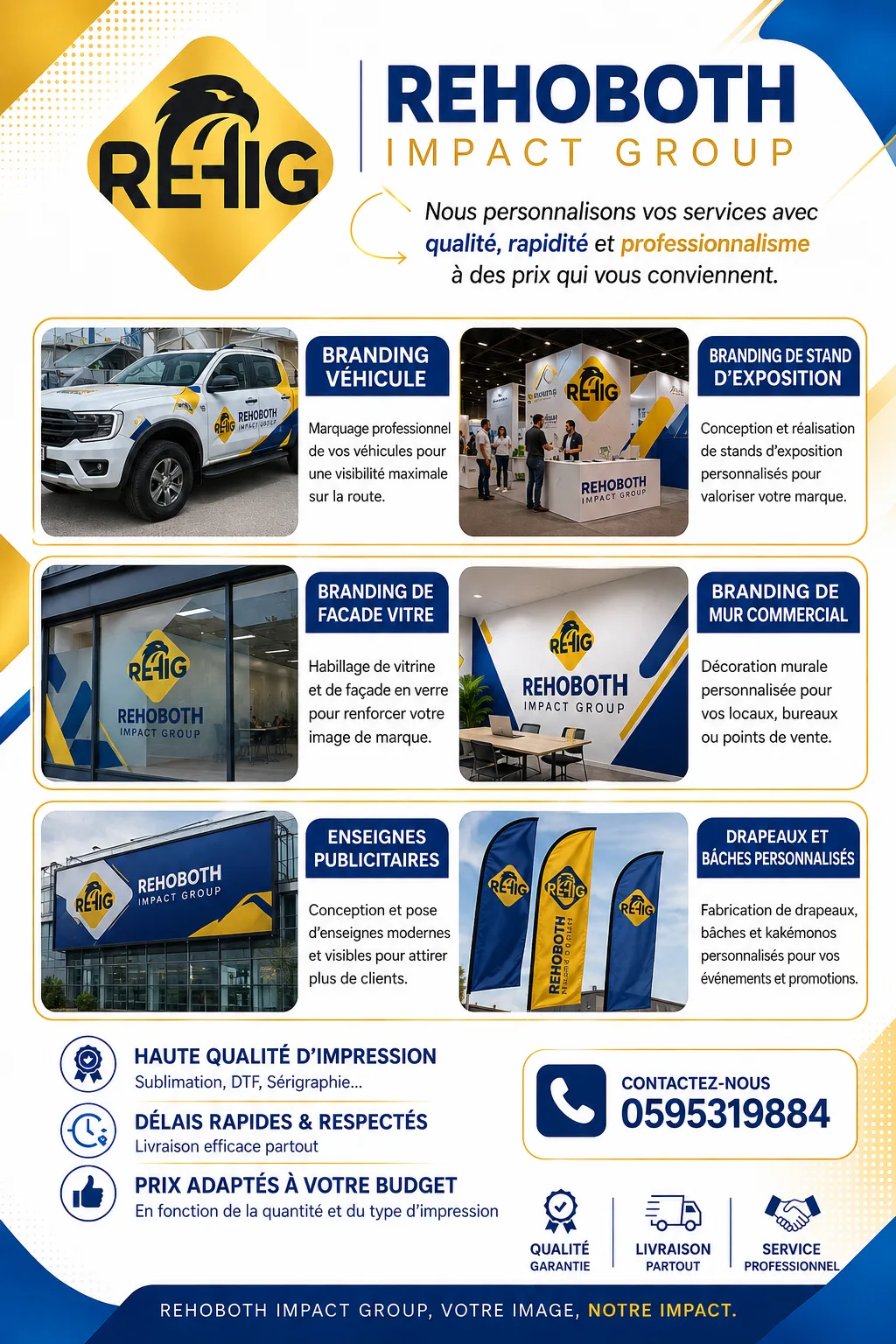 BRANDING PUBLICITAIRE SUR VÉHICULE ET AUTRES SURFACES DIVERSES